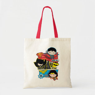 Tote Bag Chibi Héros Prêts À L'Action !
