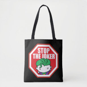 Tote Bag Chibi "Stop the Joker" Signe
