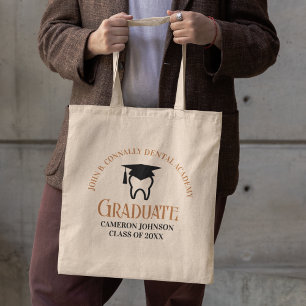 Tote Bag Chic Dental School Custom Dentist Gradust Party