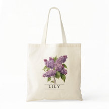 Chic Lilac Floral Botanique-Personnaliser-Budget