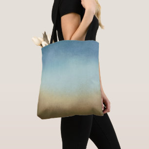 Tote Bag Chic Ombre Bleu Tan Fourre-tout