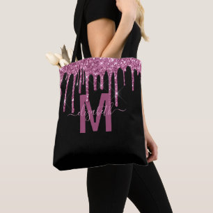 Tote Bag Chic Raspberry Driving Parties scintillant Nom du