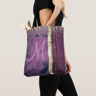 Tote Bag Chic Tie Dye Monogramme Gypsy Scarf