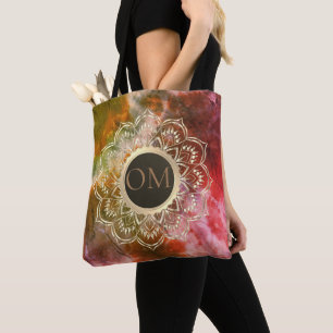 Tote Bag Chic Tie Dye OM Mandala