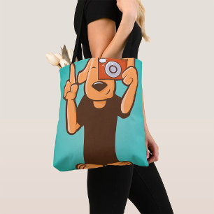 Tote Bag Chien Avec Caméra