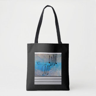 Tote Bag Chien bleu