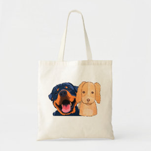 Tote Bag Chien, Chien, Chien, Animal