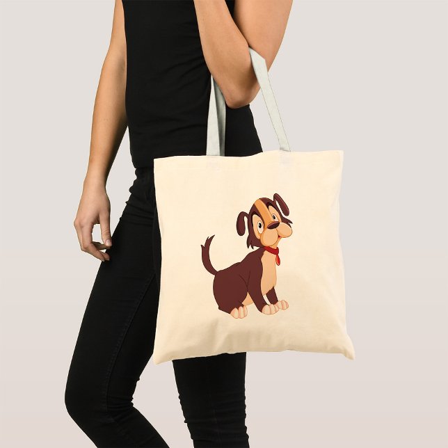 Tote Bag Chien cochon triste (Créateur téléchargé)