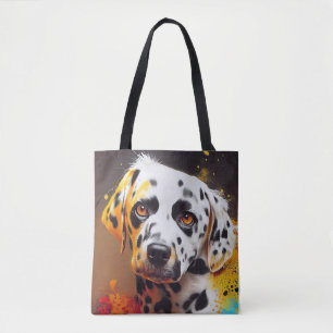 Tote Bag Chien Dalmatien animal familier adorable compagnon