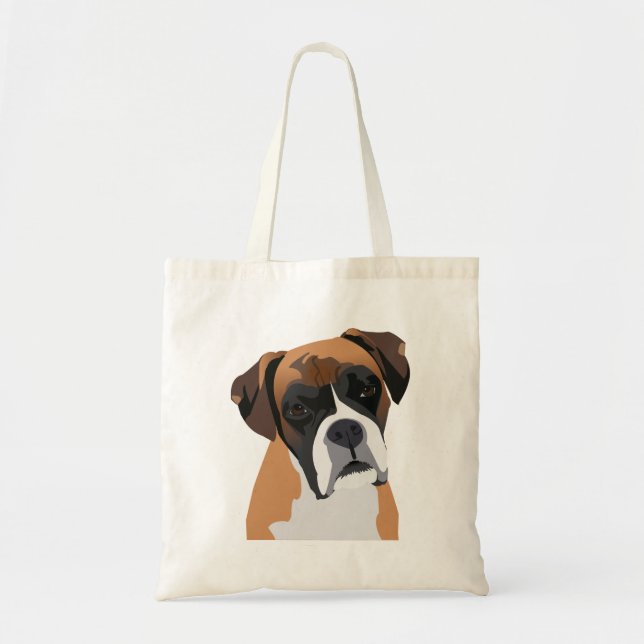 Tote Bag Chien de boîte (Devant)