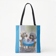 Chien de caniche mignon