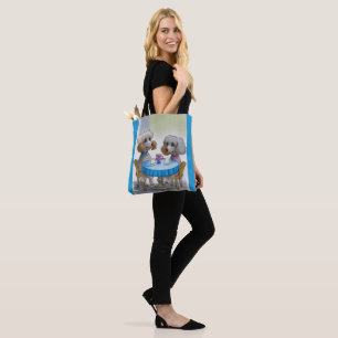 Tote Bag Chien de caniche mignon