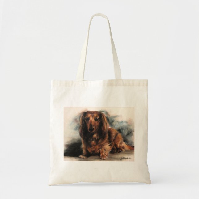 Tote Bag Chien de Dachshund (Devant)