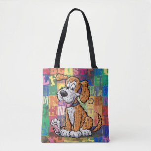 Tote Bag Chien de dessin