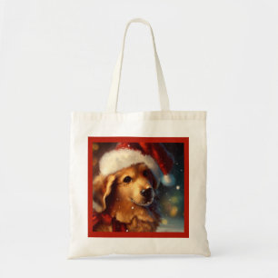 Tote Bag Chien de Noël 4