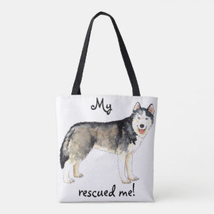 Tote Bag Chien de traîneau de délivrance