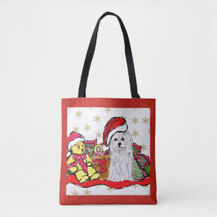 Tote Bag Chien maltais