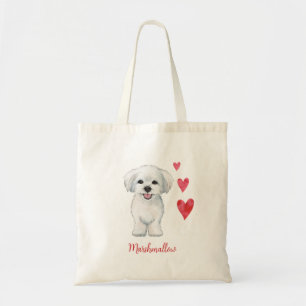 Tote Bag Chien maltais race