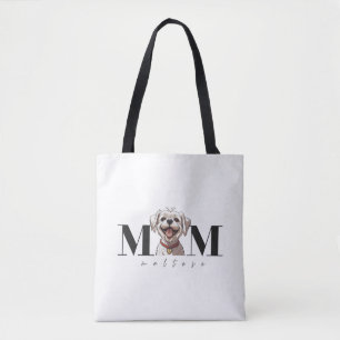 Tote Bag Chien Maman MALTESE T-shirt classique