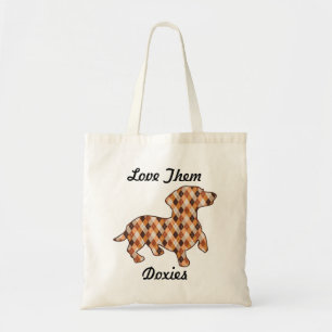 Tote Bag Chien mignon Dachshund