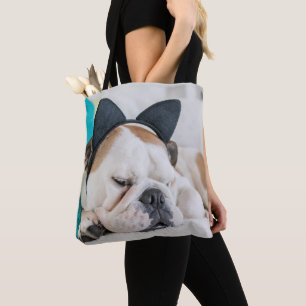 Tote Bag Chien somnolent des images de Getty avec le