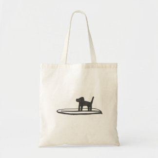 Tote Bag Chien sur un conseil