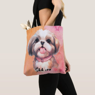 Tote Bag Chien tzu mignon