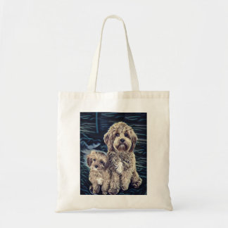 Tote Bag Chiens de Cavapo mignonnes adorables