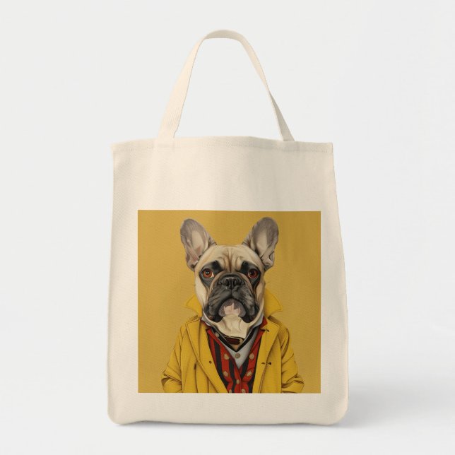 Tote Bag Chiffre de taureau français (Devant)