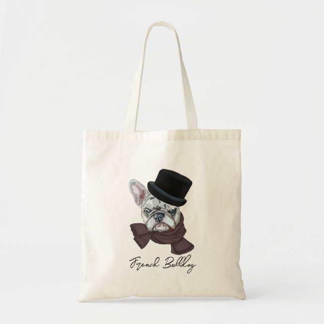 Tote Bag Chiffre de taureau français (Devant)