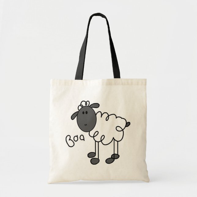 Tote Bag Chiffre T-shirts et cadeaux de bâton de moutons (Devant)