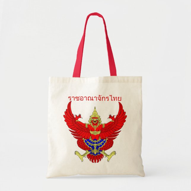Tote Bag Chiffre thaïlandais mythique de Phoenix (Devant)