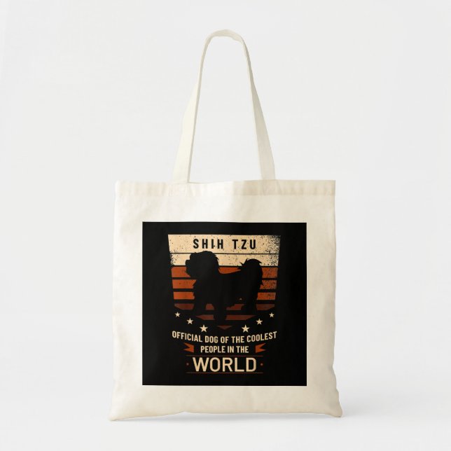 Tote Bag Chih Tzu Chien Officiel Des Gens Les Plus Cools Du (Devant)