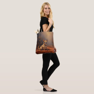 Tote Bag Chihuahua à l'automne Leaves automne Inspire