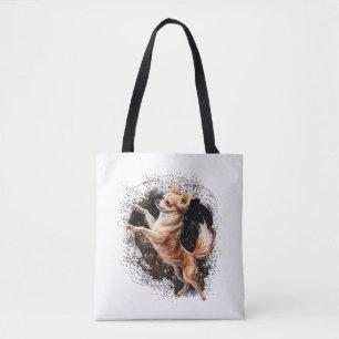 Tote Bag Chihuahua Ballerina Danse de ballet