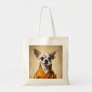Tote Bag Chihuahua bouddhiste