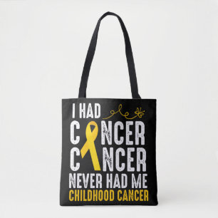 Tote Bag Childhood Cancer Apparel for Childhood Cancer 