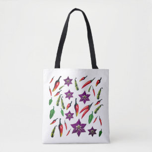 Tote Bag Chili Peppers Personnalisé
