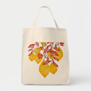 Tote Bag Chili & Turmeric sur une Fourre-tout d'épicerie