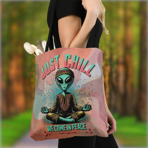 Tote Bag Chill, on vient en paix