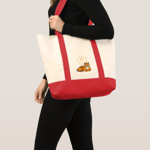 Tote Bag Chinois lunaire Nouvel An Tiger zodiac chanceux
