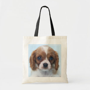 Tote Bag Chiot cavalier d'épagneul du Roi Charles