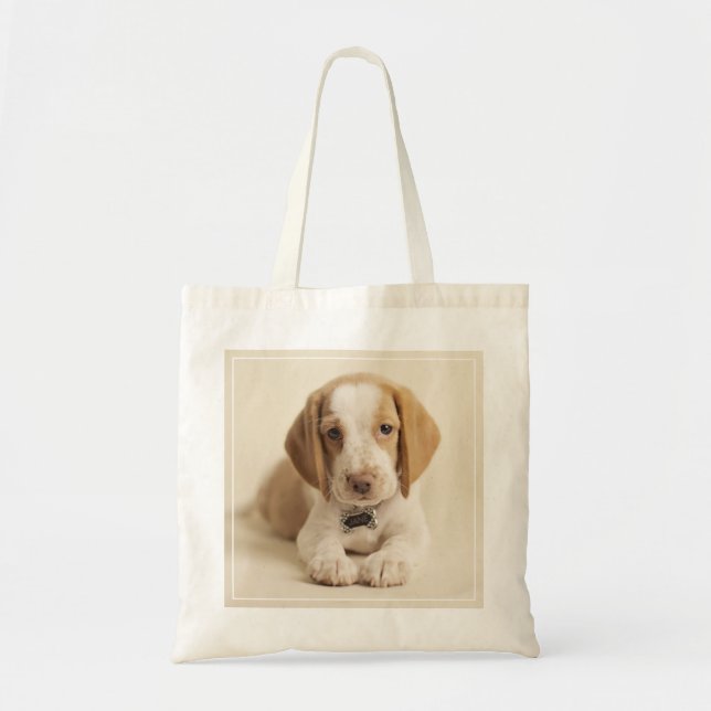 Tote Bag Chiot de beagle (Devant)