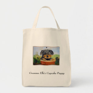 Tote Bag Chiot de petit gâteau
