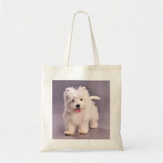 Tote Bag Chiot de Westie fourre-tout