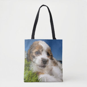 Tote Bag Chiot mignon (Shitzu)