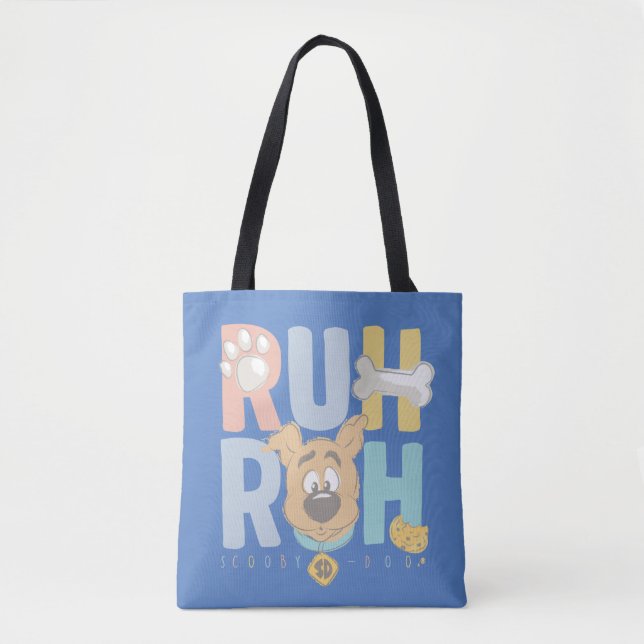 Tote Bag Chiot Scooby-Doo "Ruh Roh" (Devant)