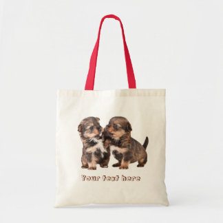 Tote Bag Chiots gracieux de Yorkshire