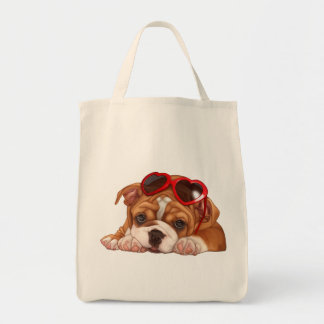 Tote Bag Chippon anglais Bulldog