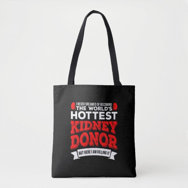 Tote Bag Chirurgie de greffe d'organes de donneur de reins  (Devant)
